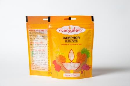 Mangalam Camphor tab Pouch (50GMS , Pack of 1)