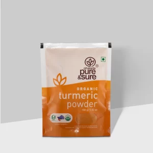 phalada pure & sure Organic Turmeric Powder-100 GMS