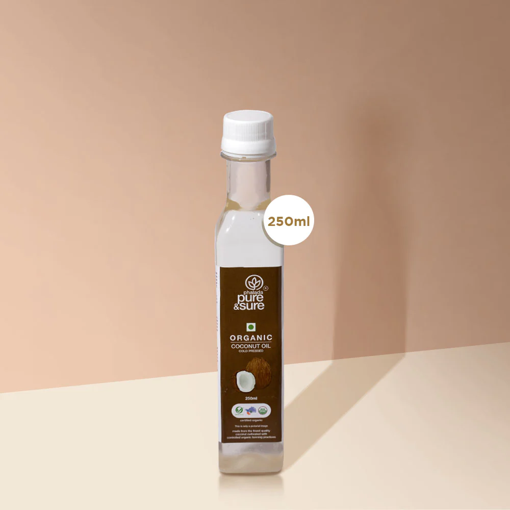 phalada pure & sure Organic Cold Pressed Coconut Oil 500ML