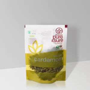Phalada Pure & Sure Organic Cardamom Whole 50 - Gms