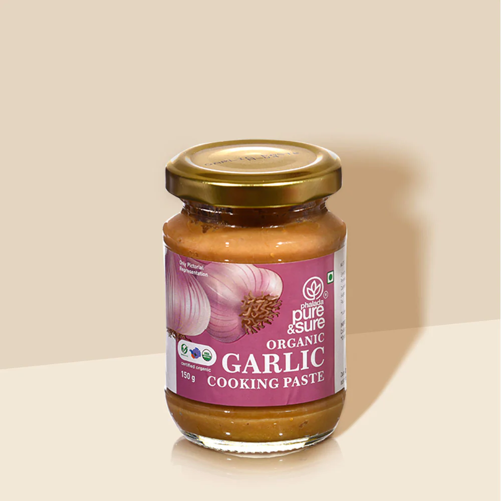 phalada pure & sure Organic Garlic Paste 150 GMS
