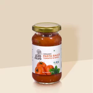 phalada pure & sure Organic Pasta Sauce Tomato & Basil - 190 GMS