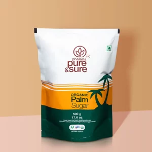 Phalada Pure & Sure Organic Palm Sugar -500 GMS