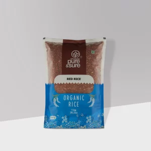 phalada pure & sure Organic Red Rice-1 KG