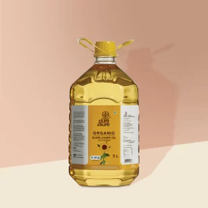 phalada pure & sure Organic Sunflower Oil 5 LTR
