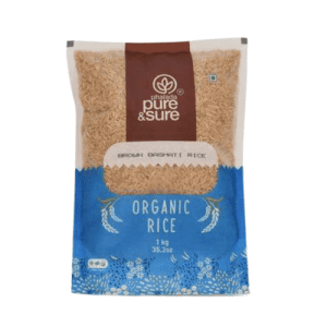 Phalada Pure & Sure Organic Basmati Rice - Brown-1 KG