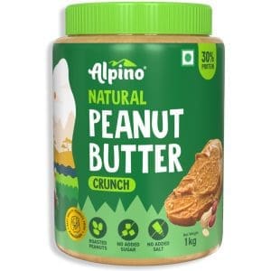 Alpino Natural Peanut Butter Crunch | Unsweetened