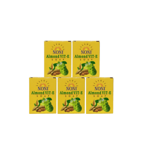 Avashyya Noni Almond Vitamin E Soap (Pack of 5)